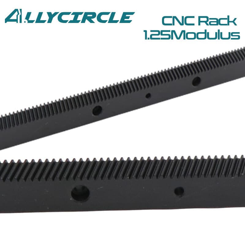 8PCS 1.25Mod Gear Rack Helical Rack 22*25*1400mm CNC Router X.Y Linear Motion 3