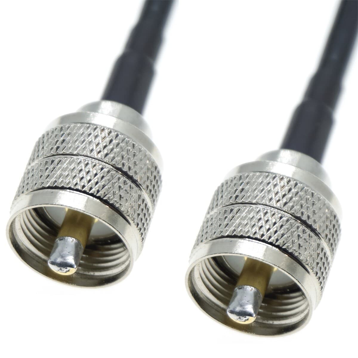 30ft 50ft 100ft RG58 UHF PL259 connector ham CB radio Lot RF coax coaxial cable 4