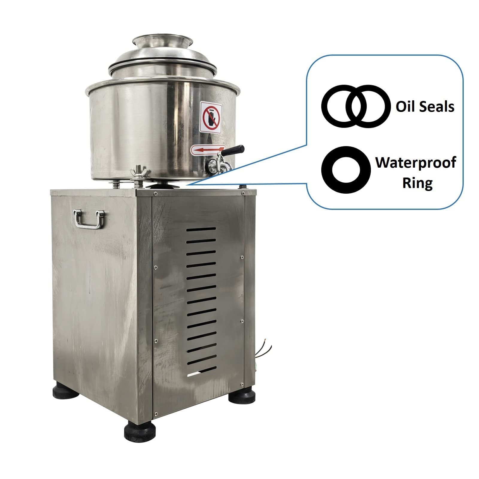 Meatball Beating Machine Beef Pork Fish Meat Paste Mixer Processor Stainless220V 6