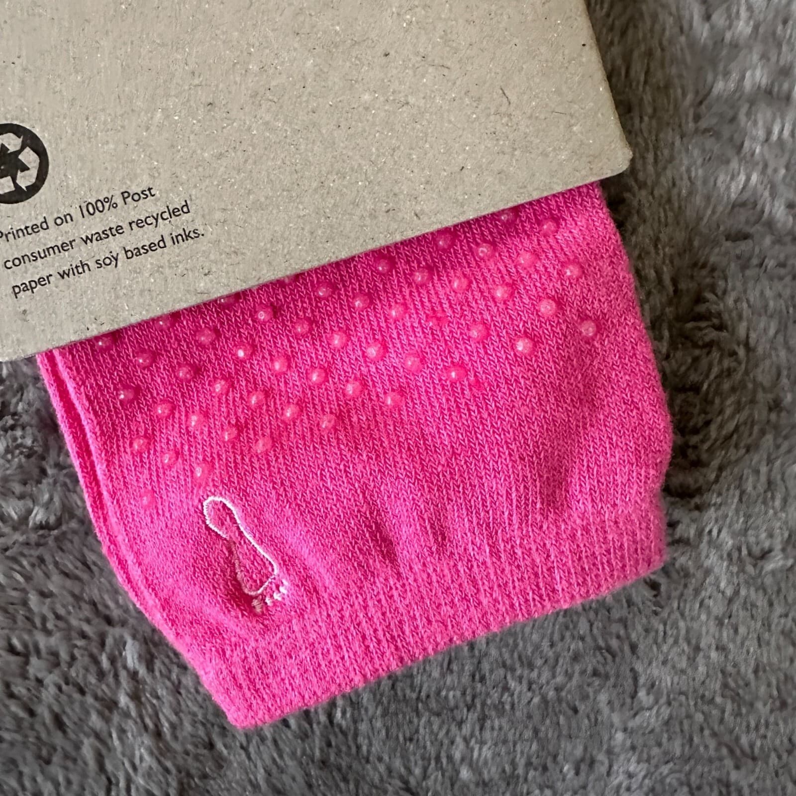 NEW Toezies Yoga Pilates Exposed Toe Pink Socks Small Medium S/M 3