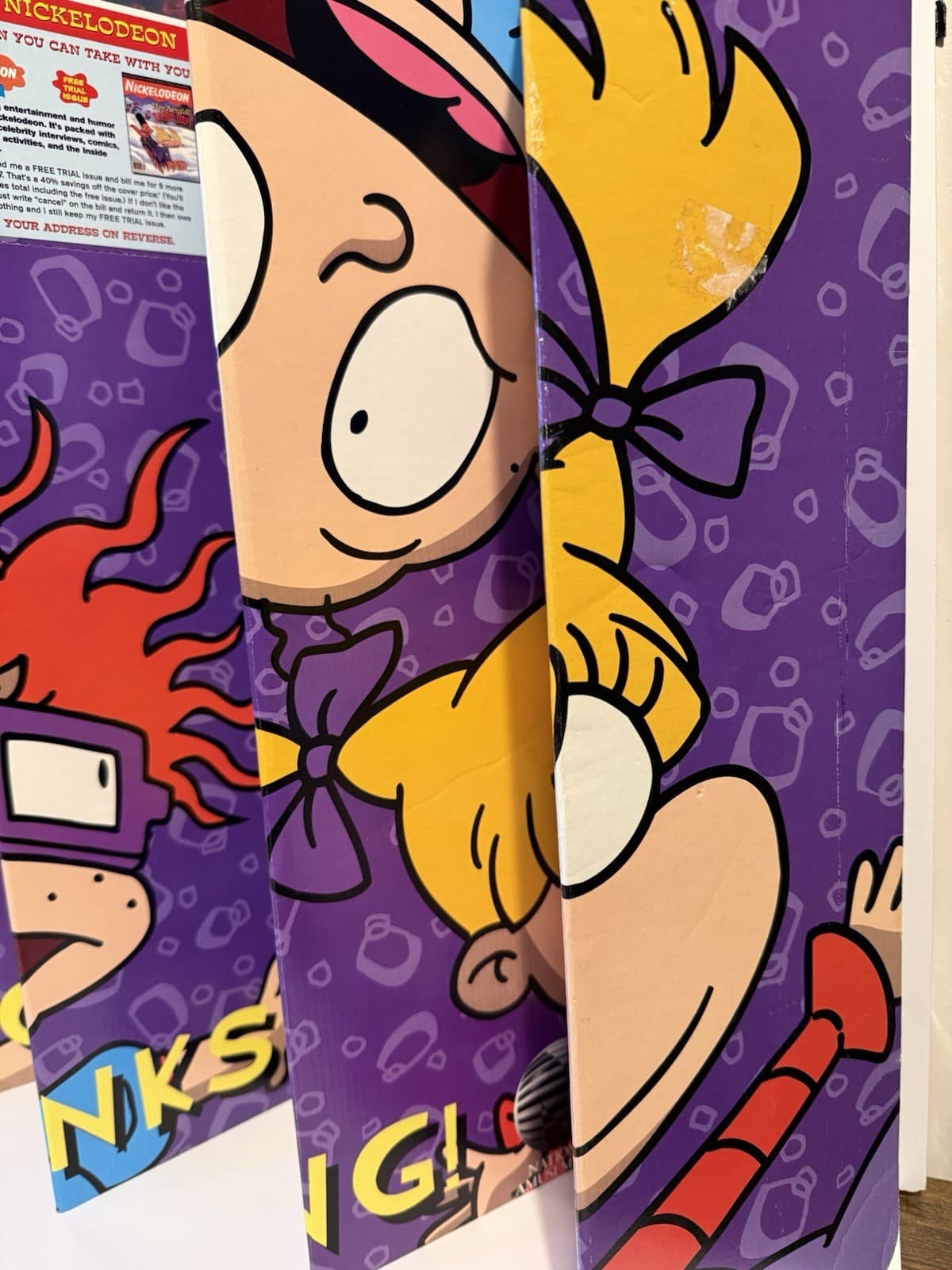 Nickelodeon Rugrats The Movie 1998 Cardboard Standee! Rare🔸 2