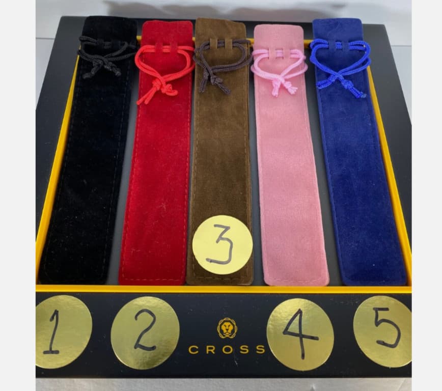 ON SALE! CROSS BEVERLY DEEP PURPLE LACQUER  GEL ROLLERBALL PEN +XTRAS AT0495-7 5