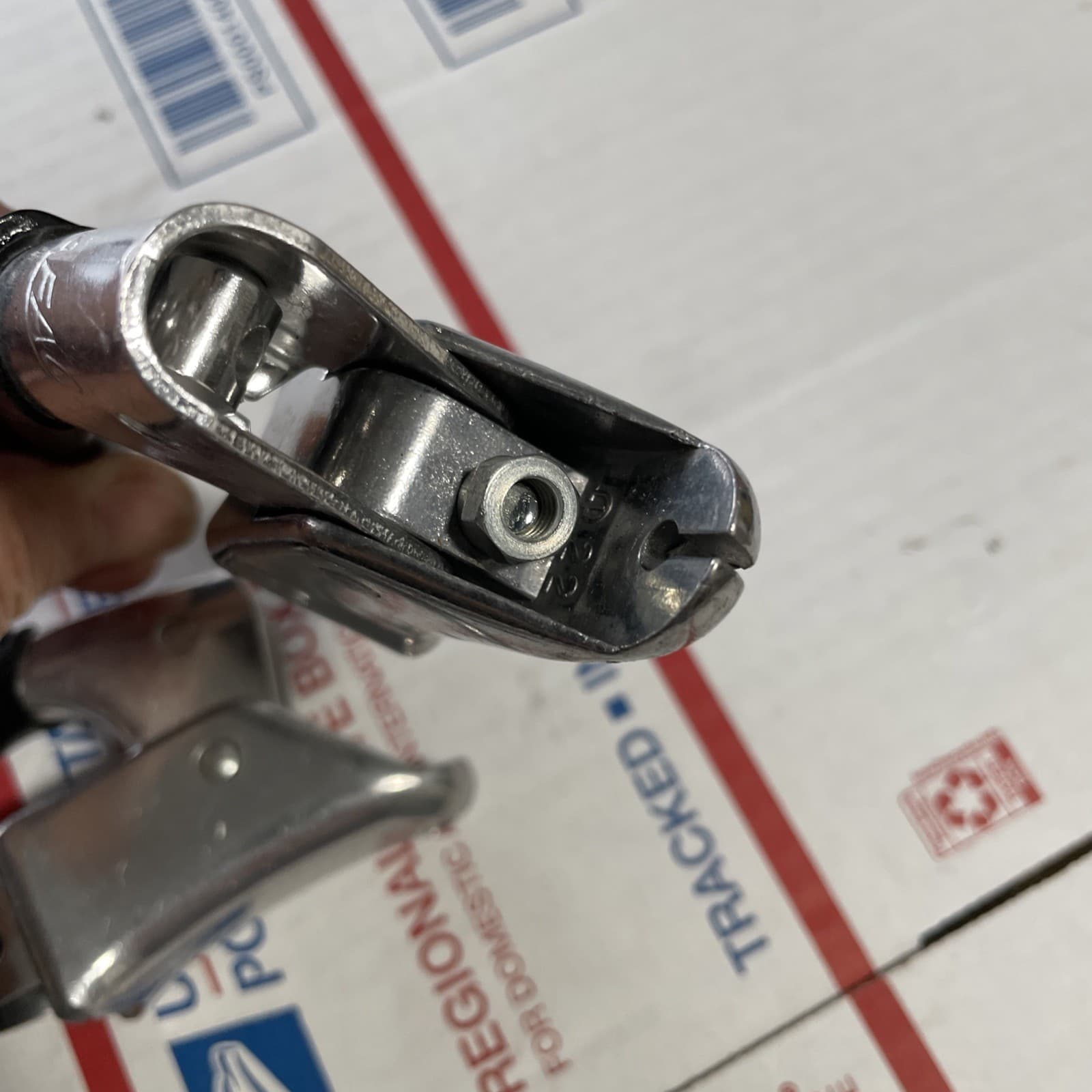 NOS Vintage Mafac Brake Levers Drop Bar black covers 70s 60s 5