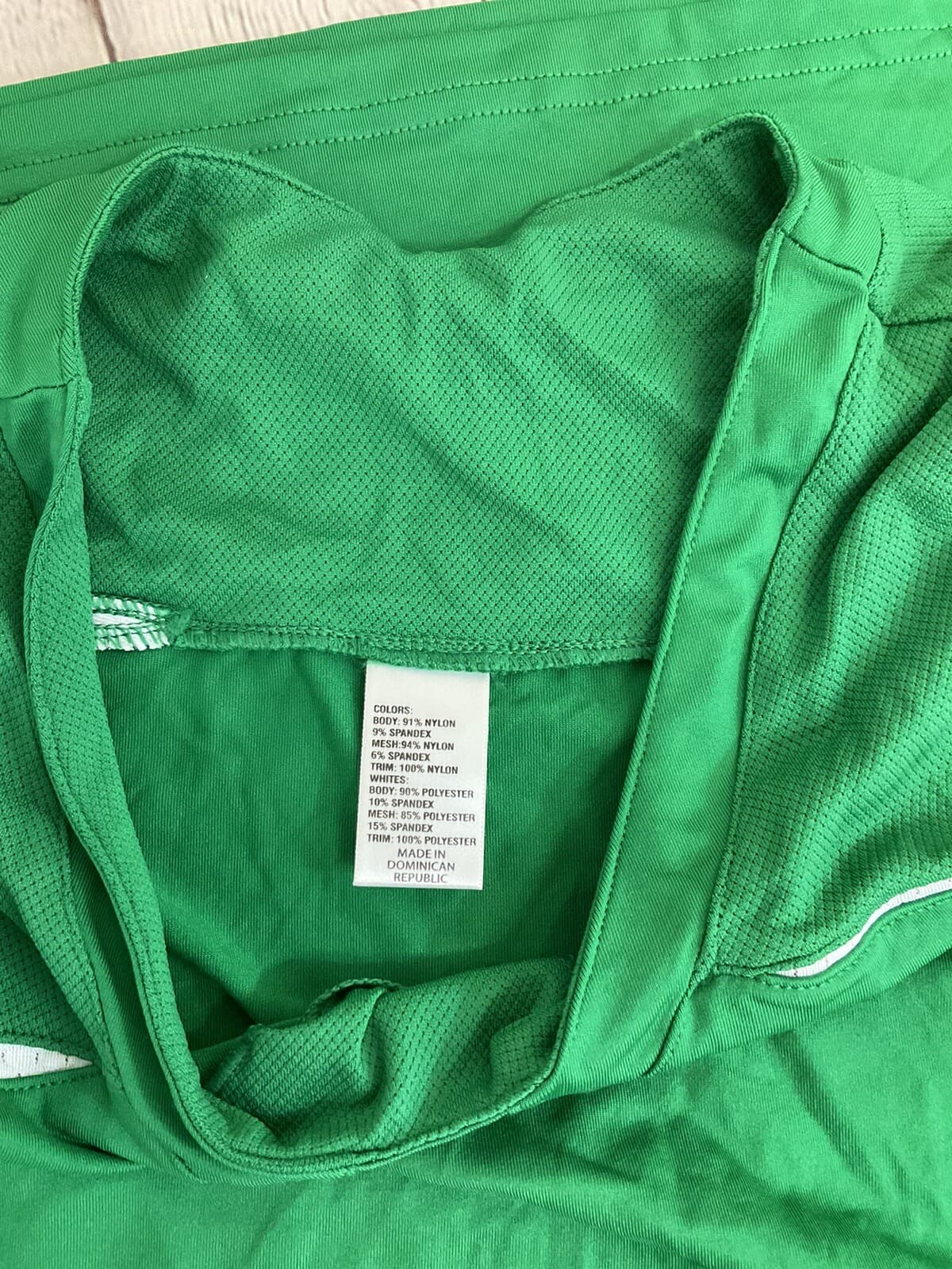 Holloway Adult Unisex Team 4052 Medium Kelly Green White Basketball Jersey New 5