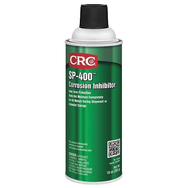 Crc Corrosion Inhibitor, SP-400, H2, Aerosol Can, 10 oz, Amber 03282 Crc 03282