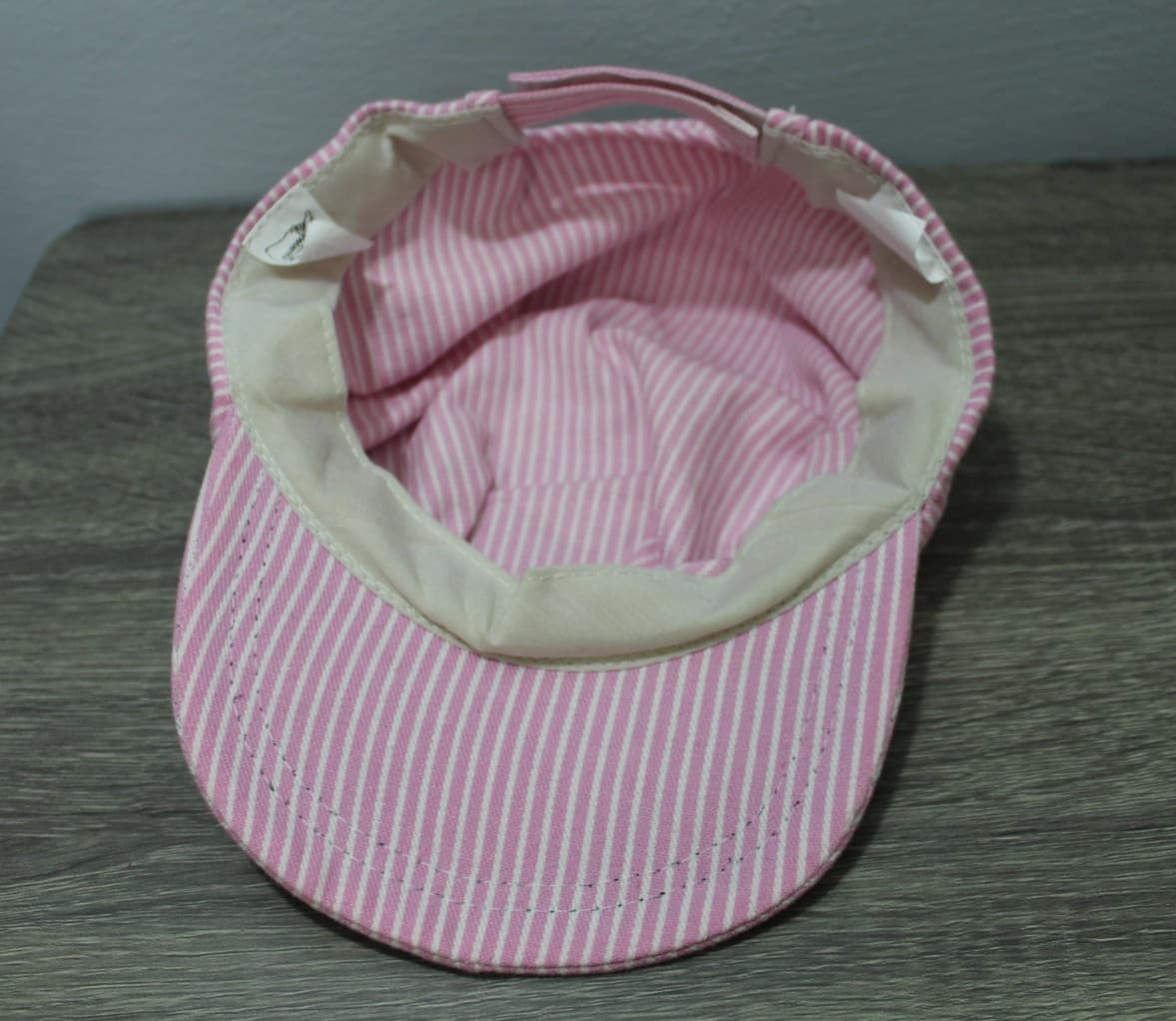 Riverside & Great Northern Railway Pink Striped Conductor Engineer Hat Youth 5