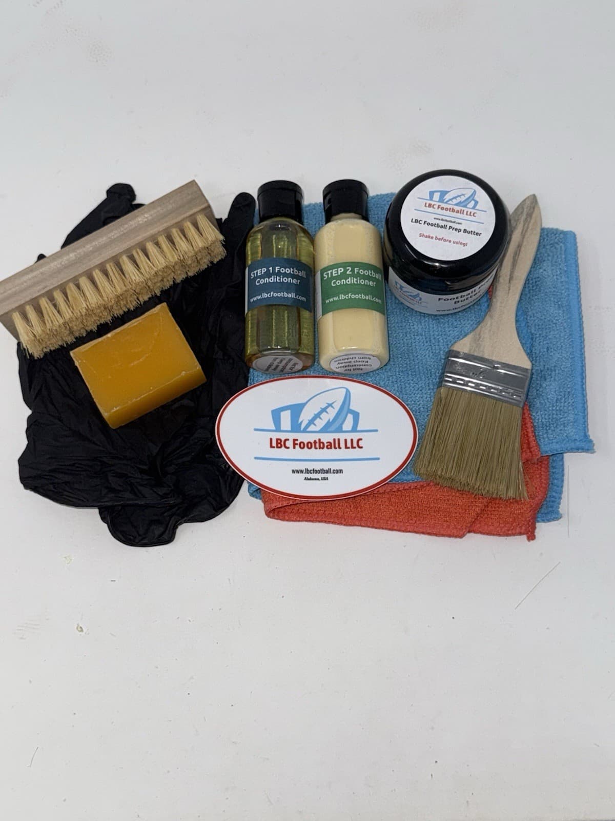 LBC Football DIY Game Prep Kit Football Mud Conditioner Tack (4-5 Footballs)