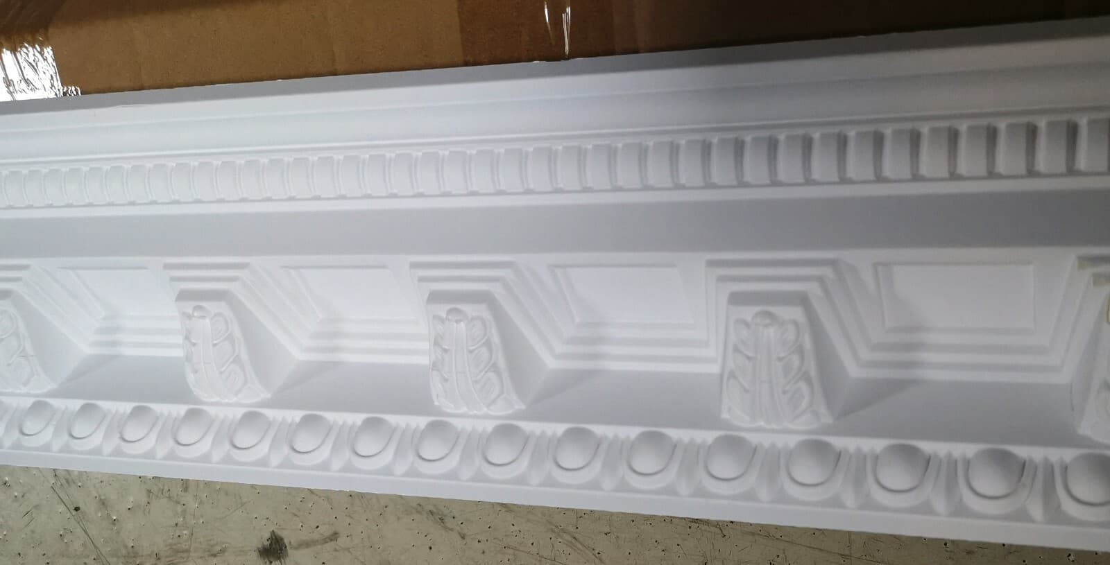 2.4 METER COVING PRINCE CORNICE CEILING VICTORIAN DESIGN DECOR PLASTER ORNATE  2