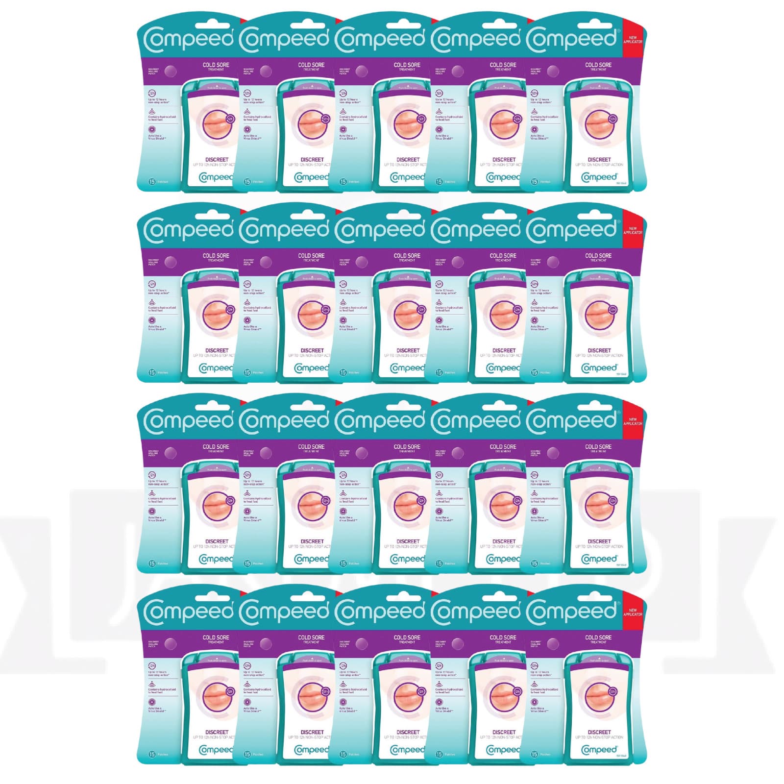 Compeed Cold Sore Patch 300 Patches - 20 Pack Of 15 Patches 4