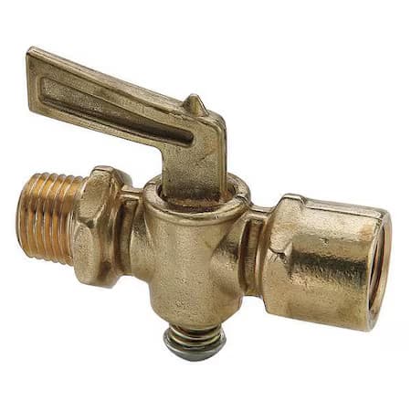 Parker V402p-2-2 Ground Plug Shutoff Cock Valve, 1/8 In