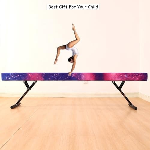 8 Ft Gymnastic Balance Beam Height: 7 inch-22 inch ; Length: 8 Ft Magic Star 3