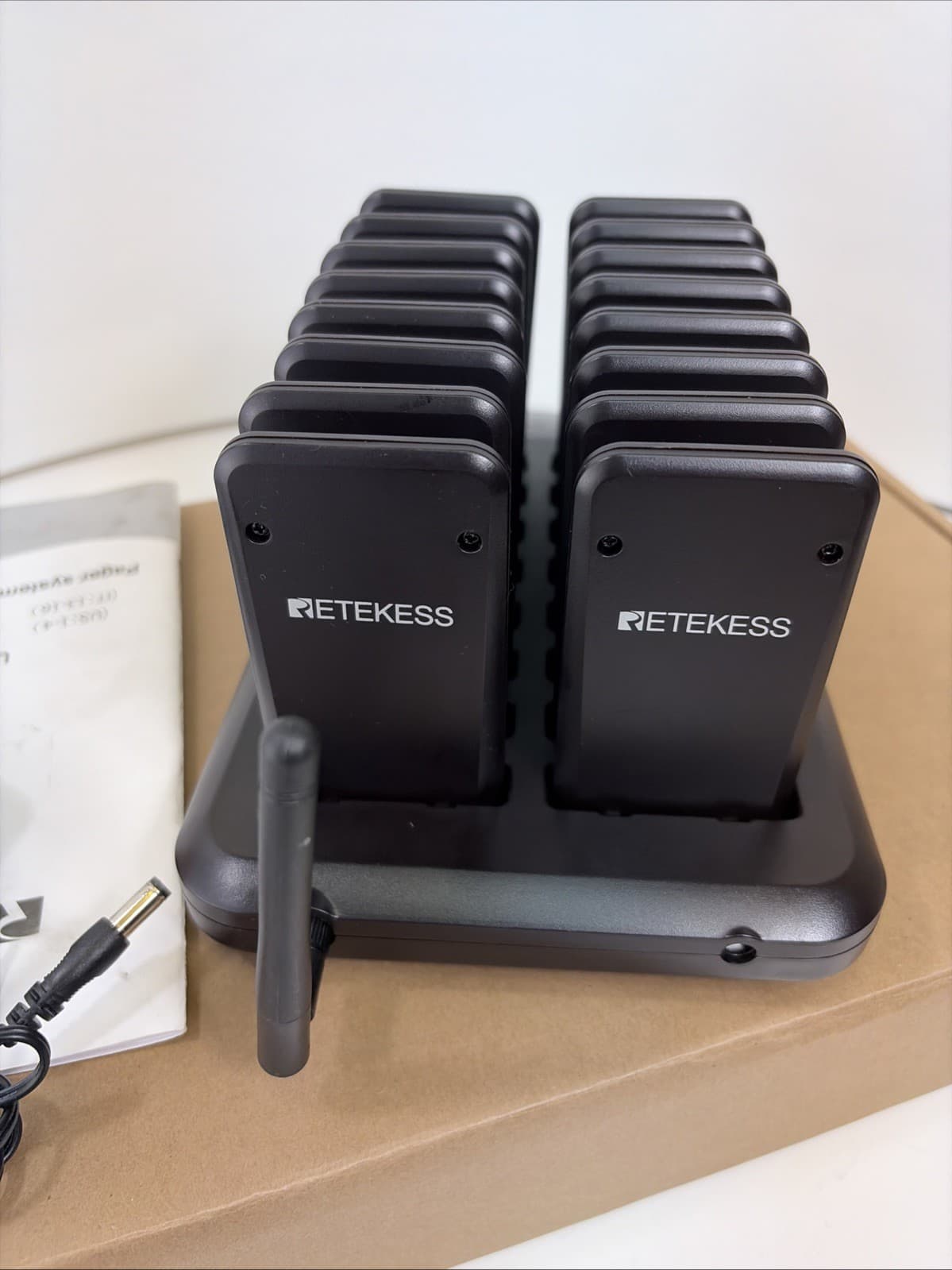 Retekess TD157 Restaurant Pager System,Pagers For Restaurant 16 Beepers For Bar 5