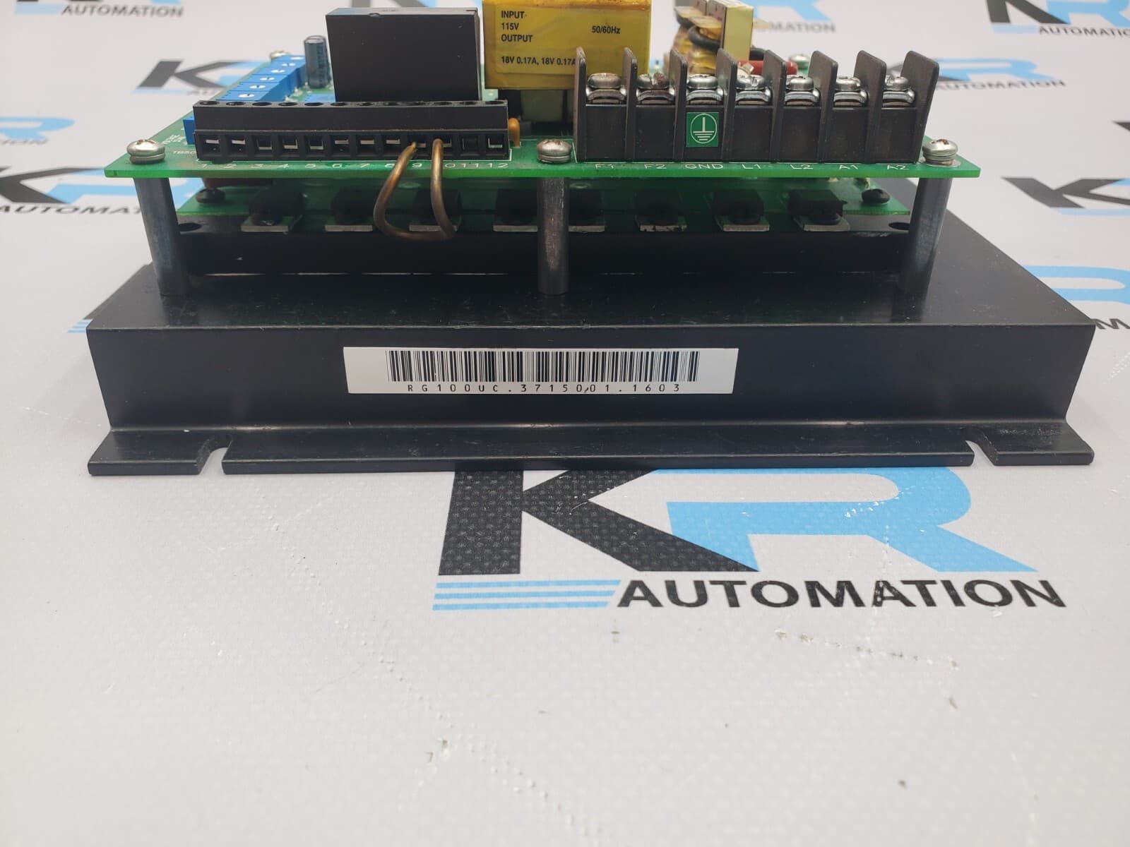 TESTED Minarik RG100UC Motor Drive Board 115V 1Ph 50/60Hz 15A Max 3