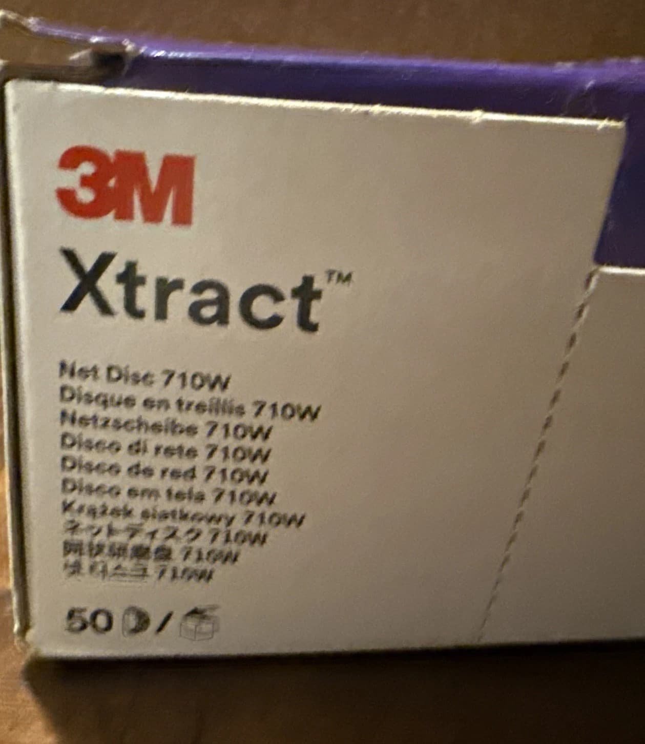 3M Xtract Cubitron II SANDING DISC 710W - 50 PACK 2