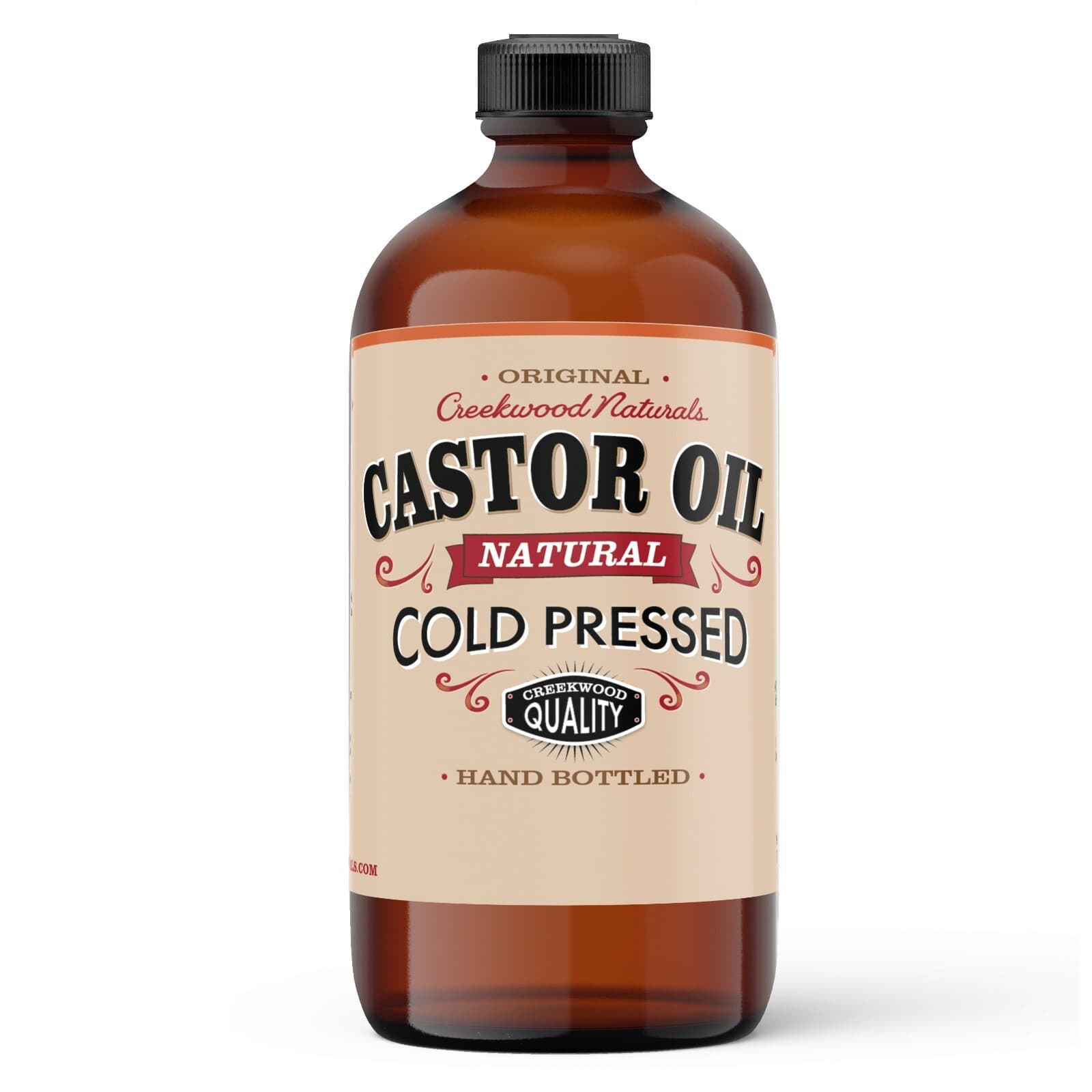 Castor Oil 100% Pure Cold Pressed in Glass Bottle Hair Skin 4