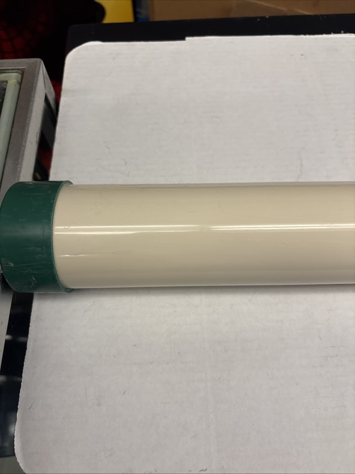 Cabelas Fishing Rod Plastic Tube Case 44” W/Snap On Lid NOS 4