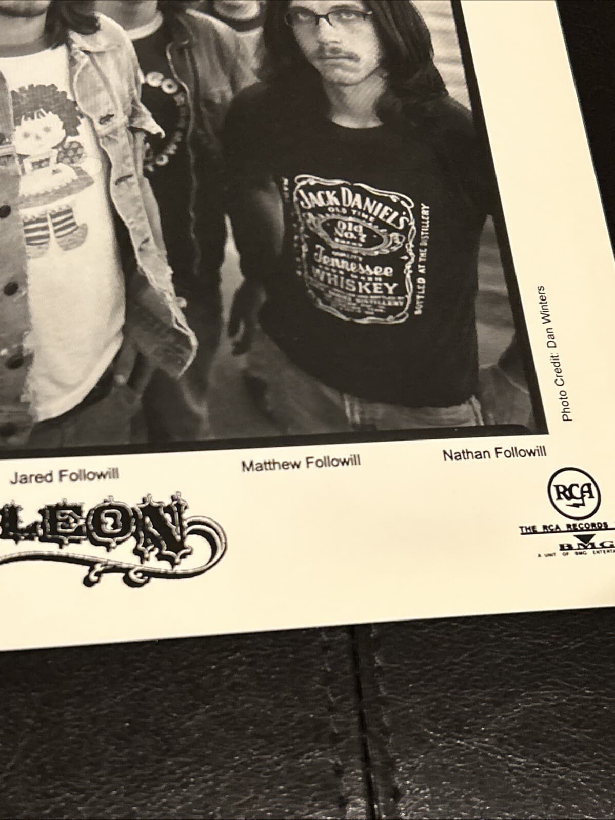 Original Press Photo KINGS OF LEON 8x10 RCA Records 5