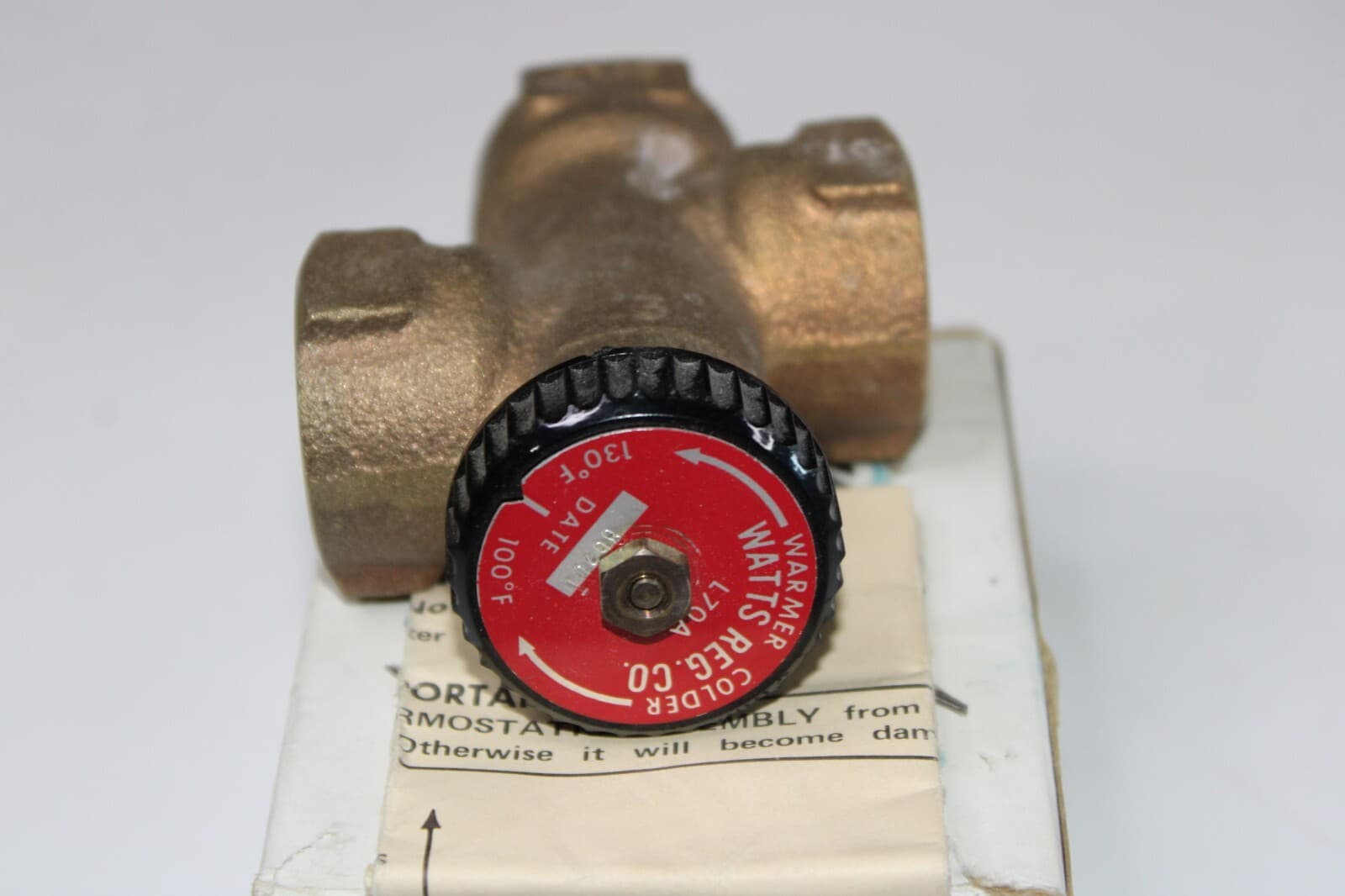 WATTS 1/2" Hot Water Extender Tempering Valve L70A-T BRAND NEW IN BOX 3