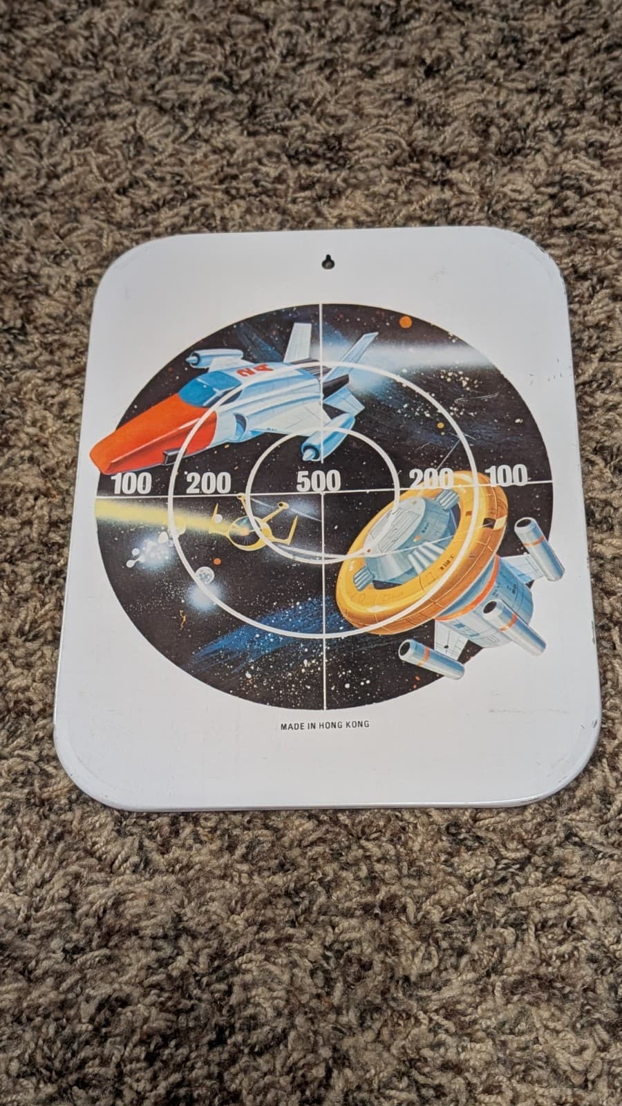 VTG ARCO SPACEWAR DART SHOOTING GALLERY GAME METAL TARGET   HONG KONG 3