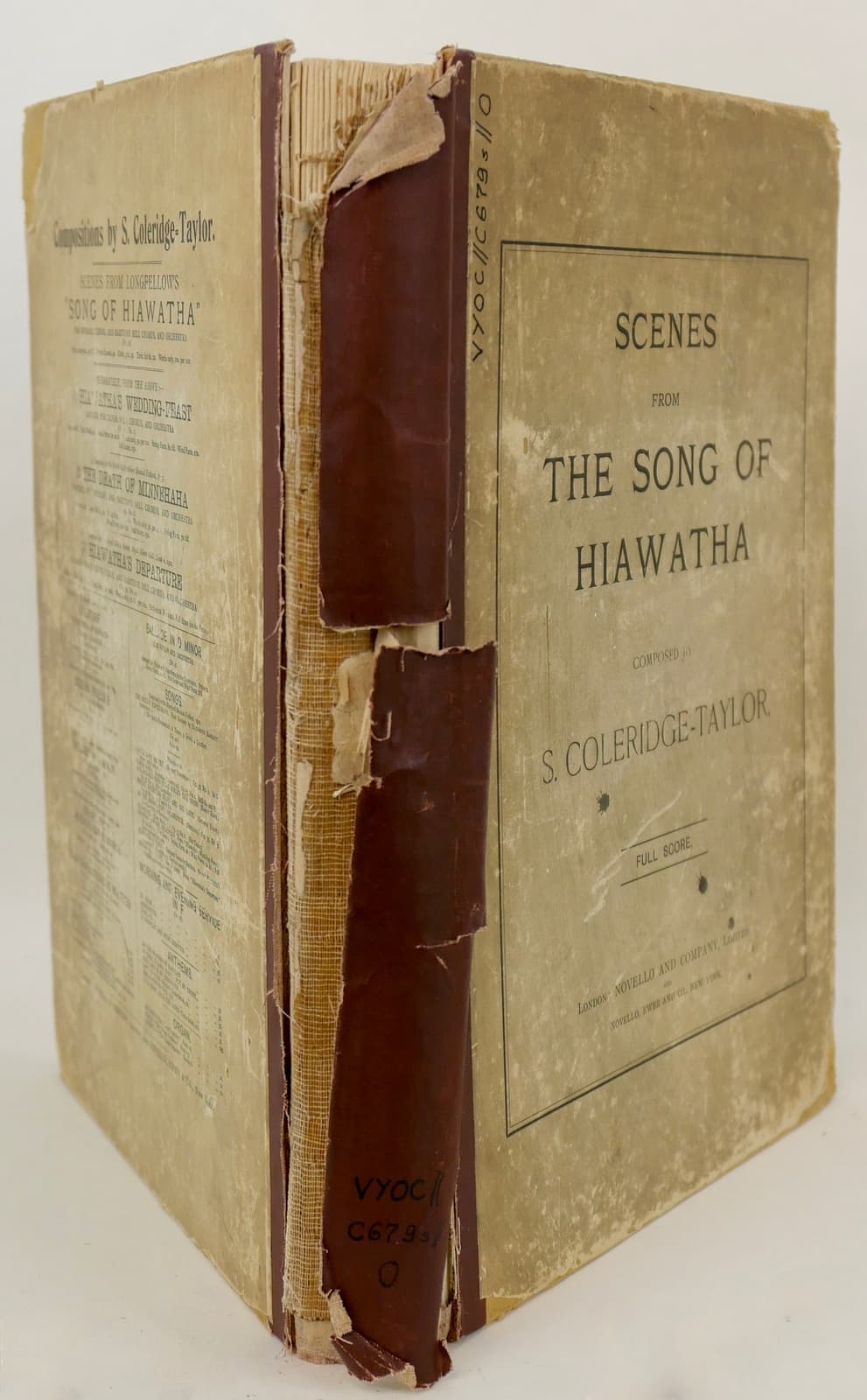 Coleridge-Taylor, Samuel. Scenes from The Song of Hiawatha.... Full Score. 5