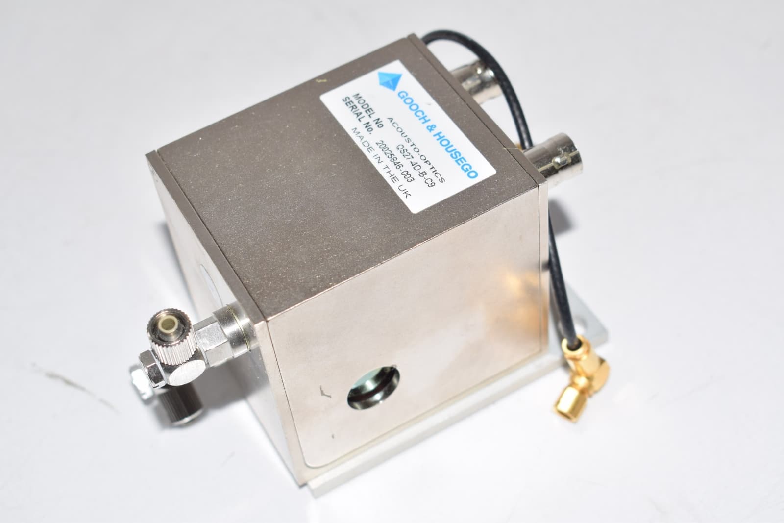 GOOCH & HOUSEGO QS27-4D-B-C9 Acousto-Optics Laser Switch 