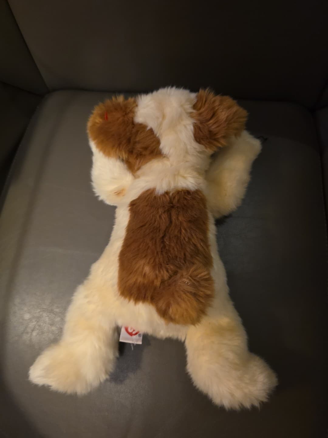 TY Classic Plush BABY PATCHES Puppy Dog Plush Cream Brown 1998 Stuffed Animal 3