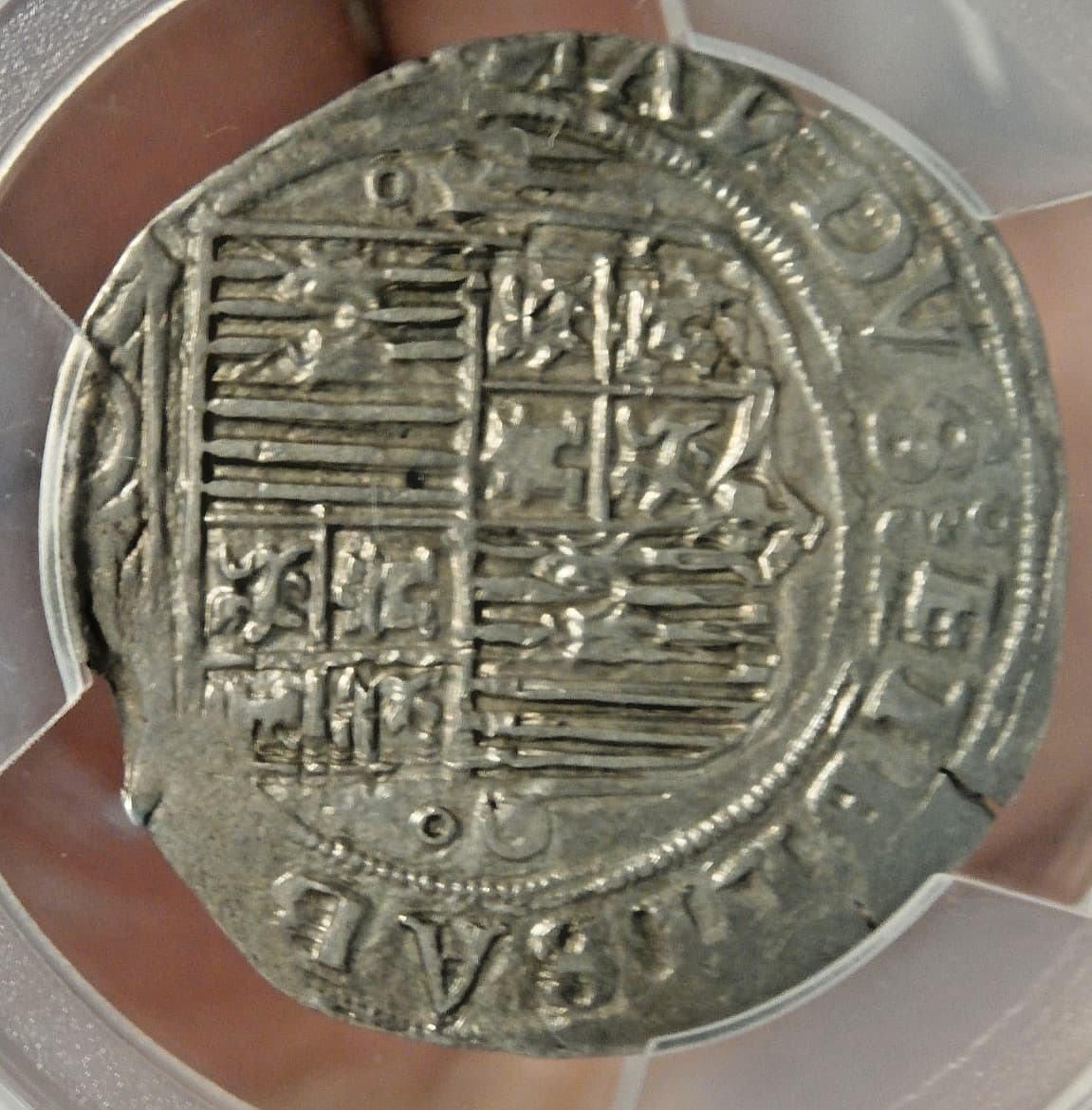 (1474-1504) PCGS AU58 FERDINAND AND ISABELLA 2 REALS NONE HIGHER TOP GRADE 2