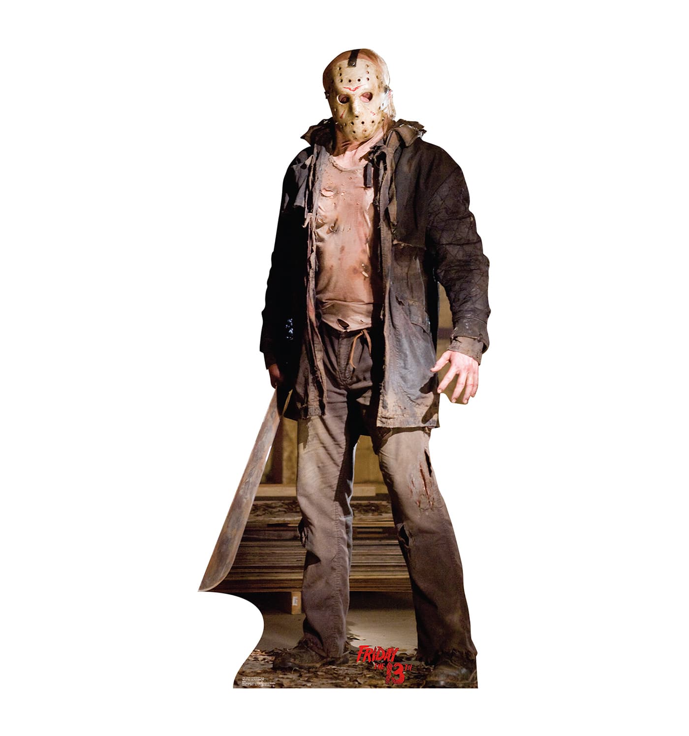 JASON VORHEES Friday the 13th Machete Lifesize CARDBOARD CUTOUT Standup Standee