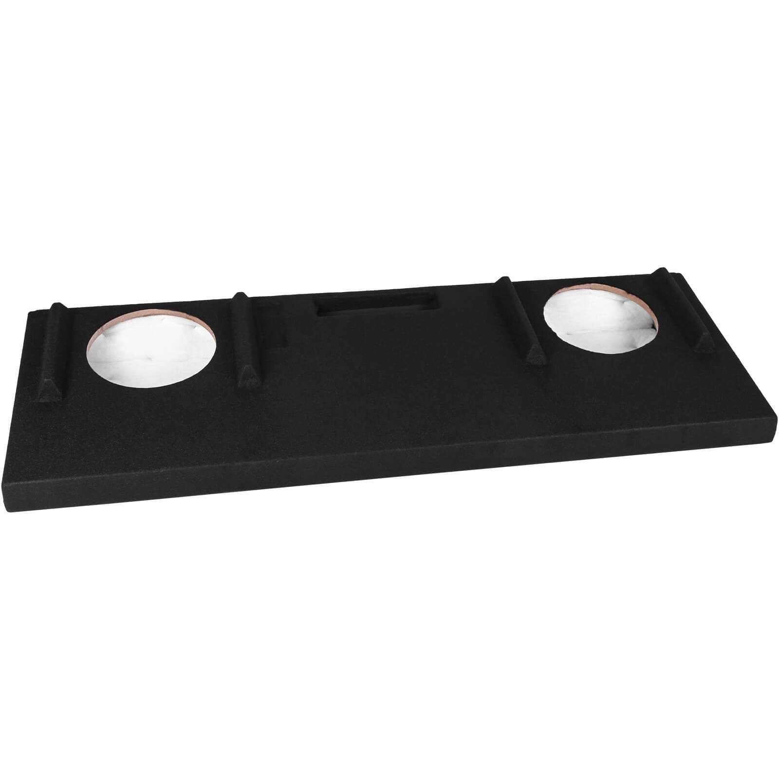 Fits 2014-2021 Toyota Tundra Crew Max Trucks Dual 10" Ported Subwoofer Enclosure 2