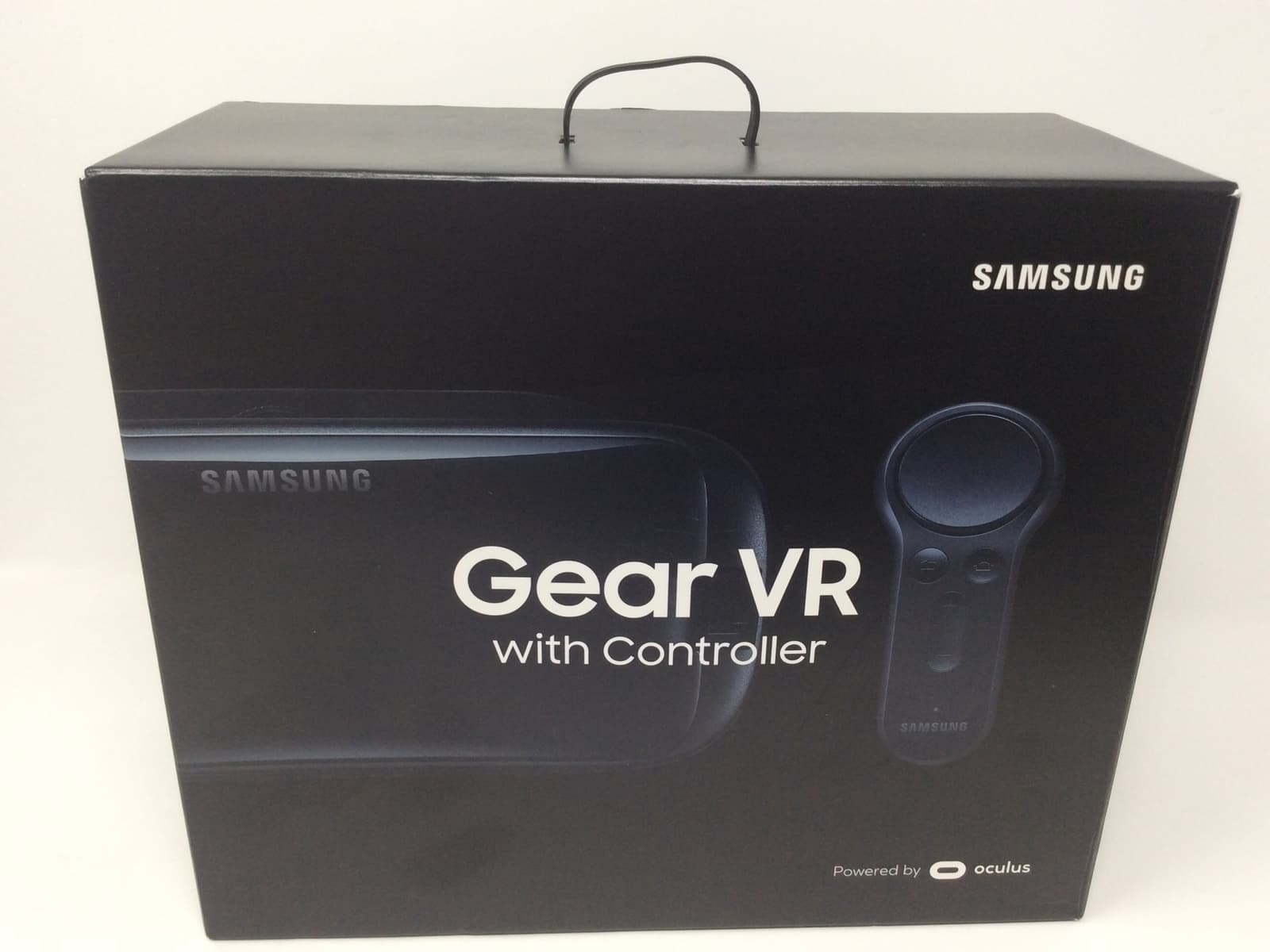 Samsung Gear VR Virtual Reality Headset w/ Controller SM-R324 Oculus Used In Box 2