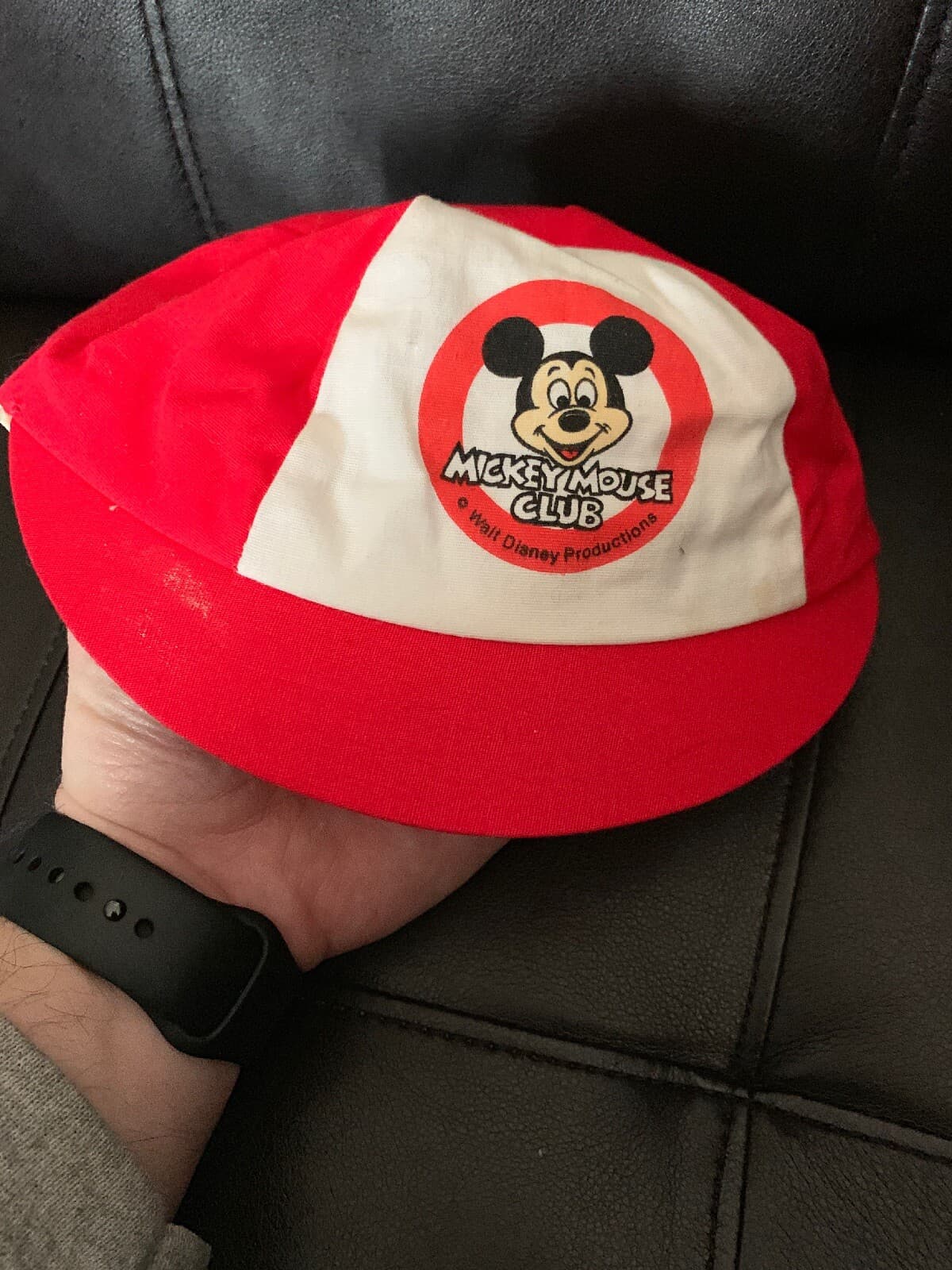 Vintage Mickey Mouse Club Childs Beanie Cap United Hatters Cap & Millinery Wrks 6