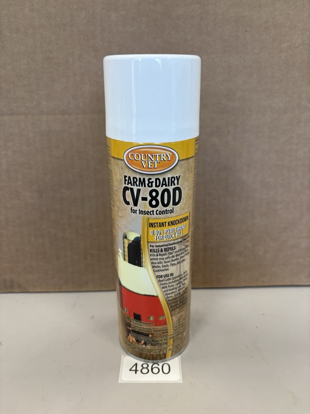 18.5oz Country Vet CV-80D Mosquito Fly Spray Barn Insecticide Farm Dairy