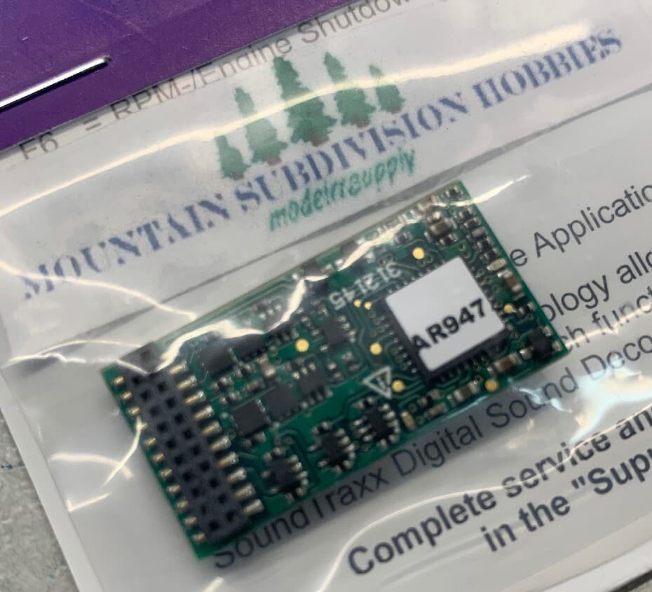 Soundtraxx 882006 Diesel Econami ECO-21P DCC  Sound Decoder | $5 Offer 3