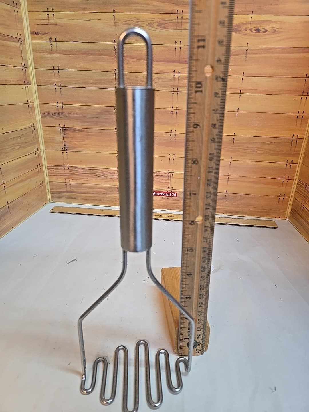 Farberware 18/8 Stainless Steel Potato Masher 3