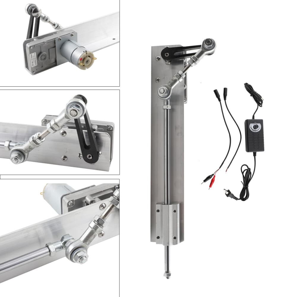 Reciprocating Cycle Linear Actuator Adjustable Telescopic Motor 24V 150mm 120rpm 4