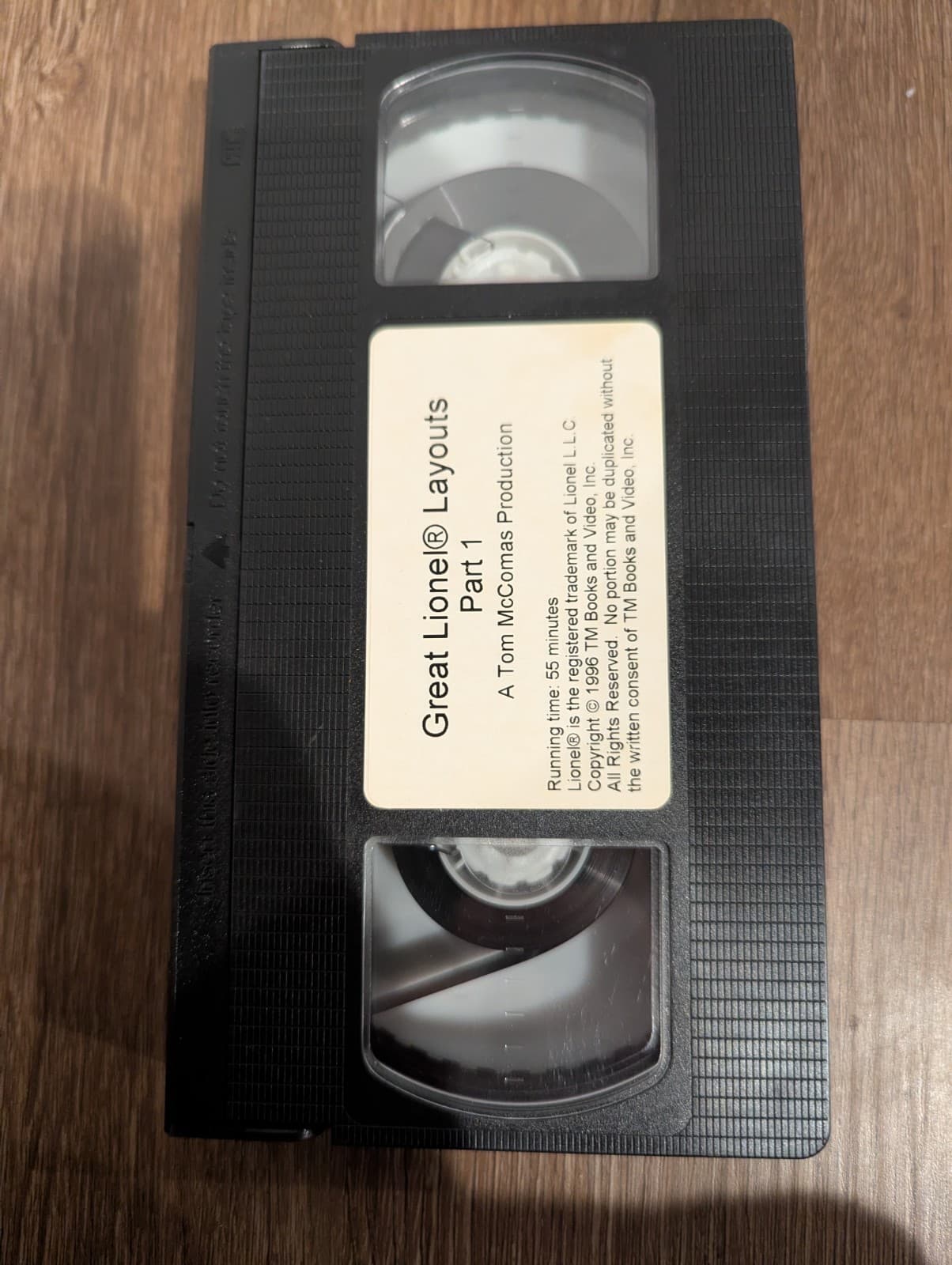 Lot of 5 Train VHS Tapes History of Lionel Layouts Rail King Great Years Rainer 5