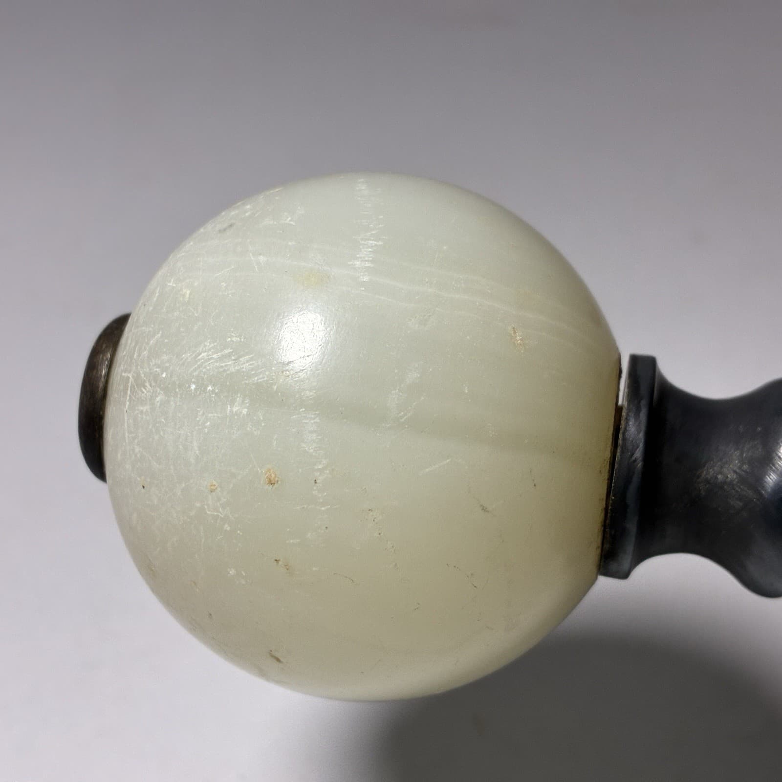 Antique Pair Soda Fountain Gooseneck Soda Tap Dispenser Spigot with Ball Handle 5