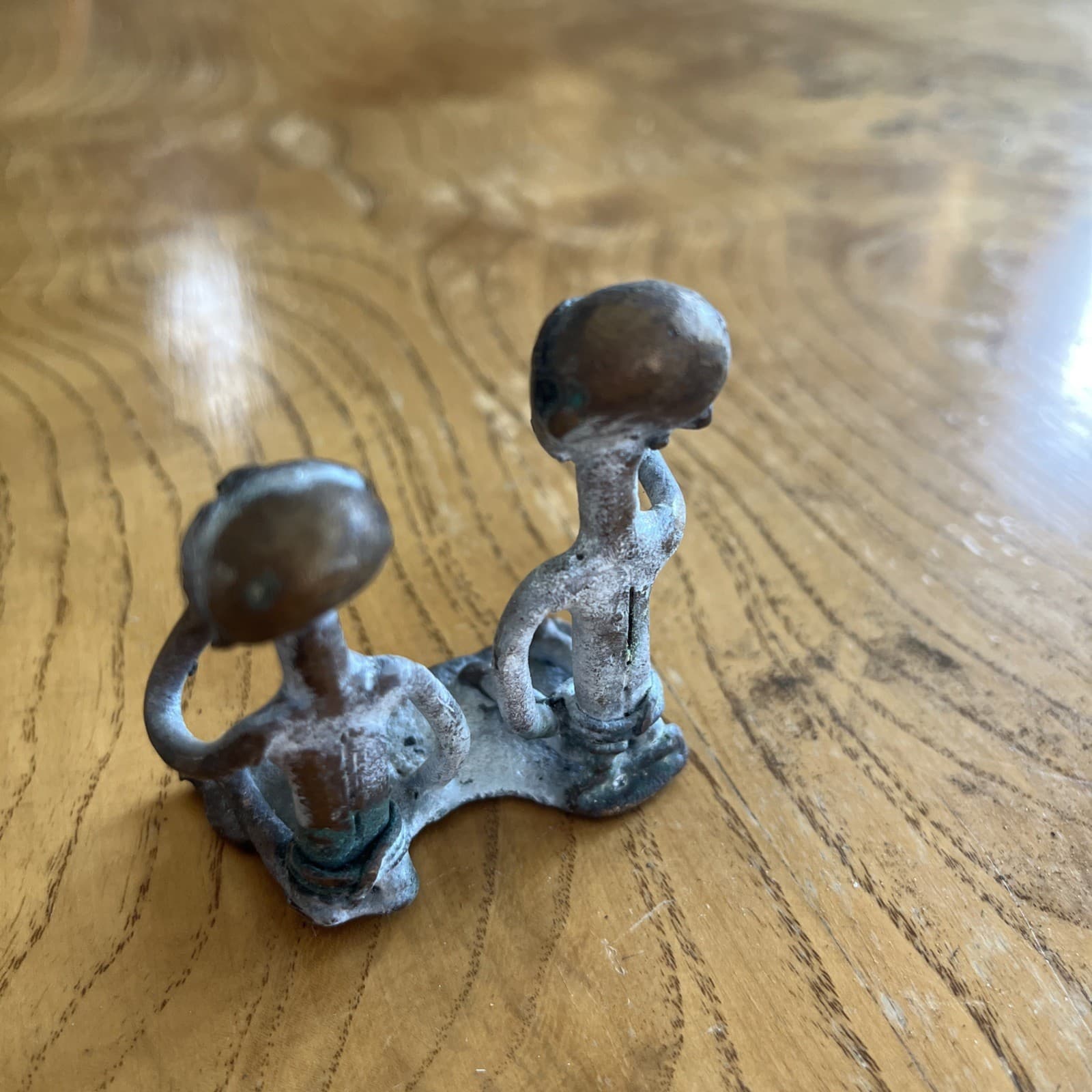 BRASS AFRICAN ASHANTI AKAN GOLD WEIGHT 1700-1900 AD Tribal No 32 3