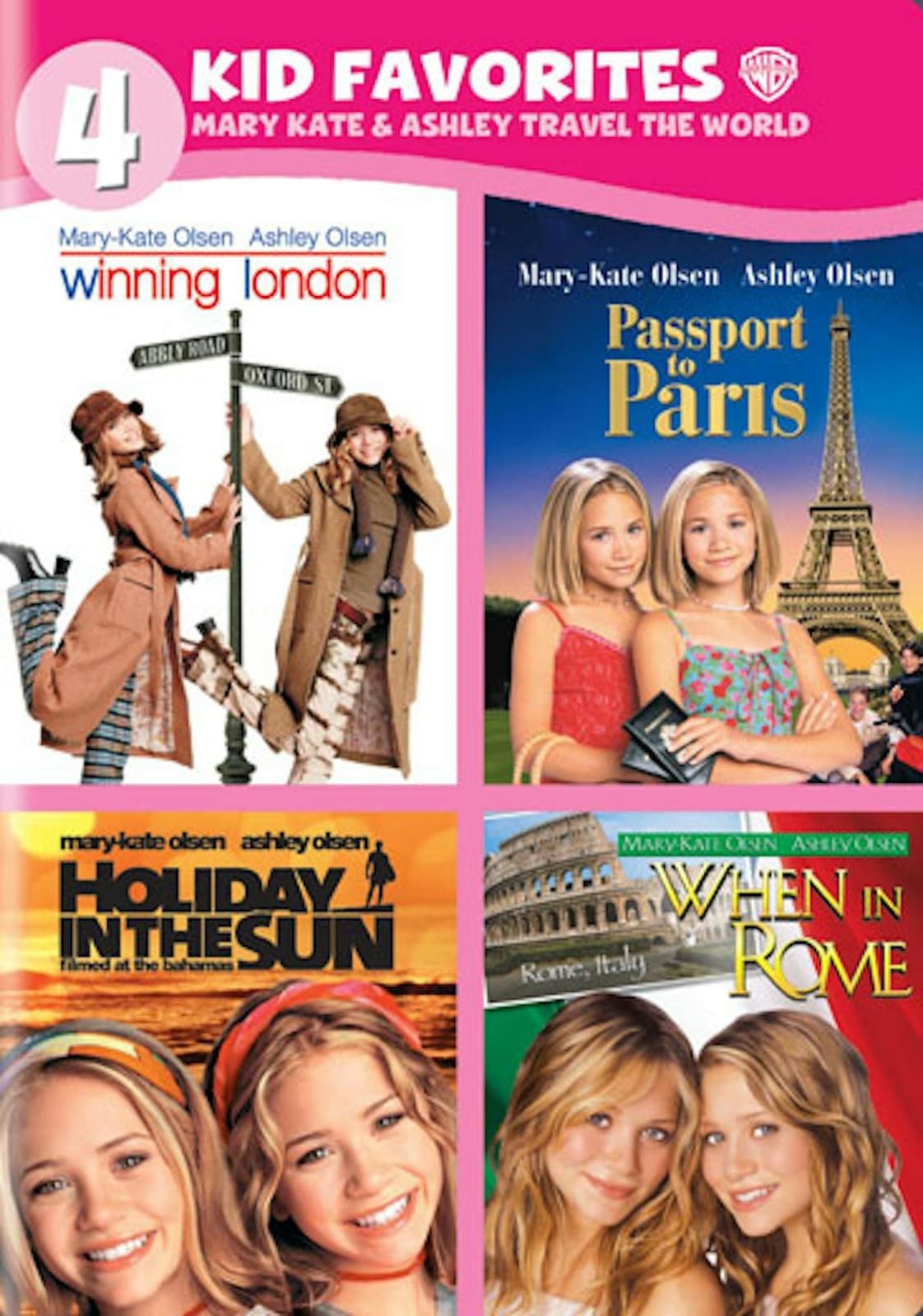 Mary-Kate and Ashley Travel the World DVD  NEW 2