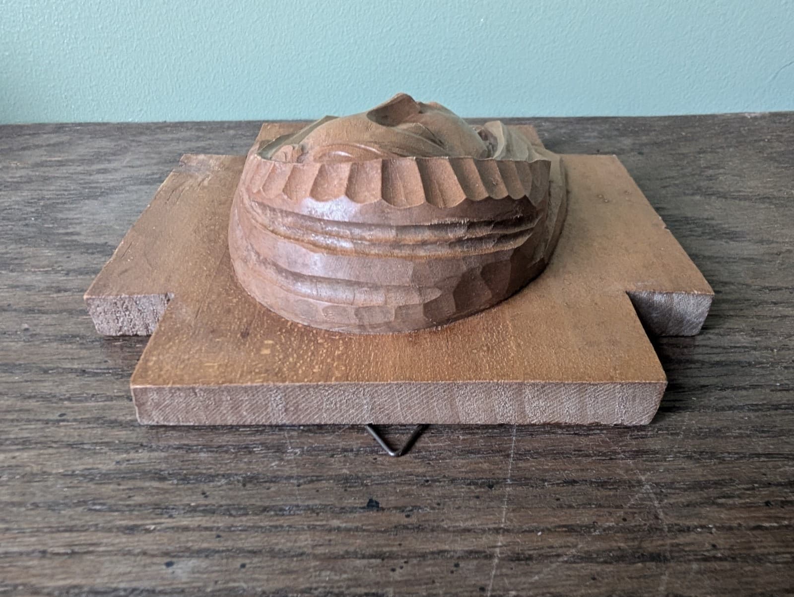 Vintage Carved Wooden Jesus and Mary Wall Hangings Plaques 4