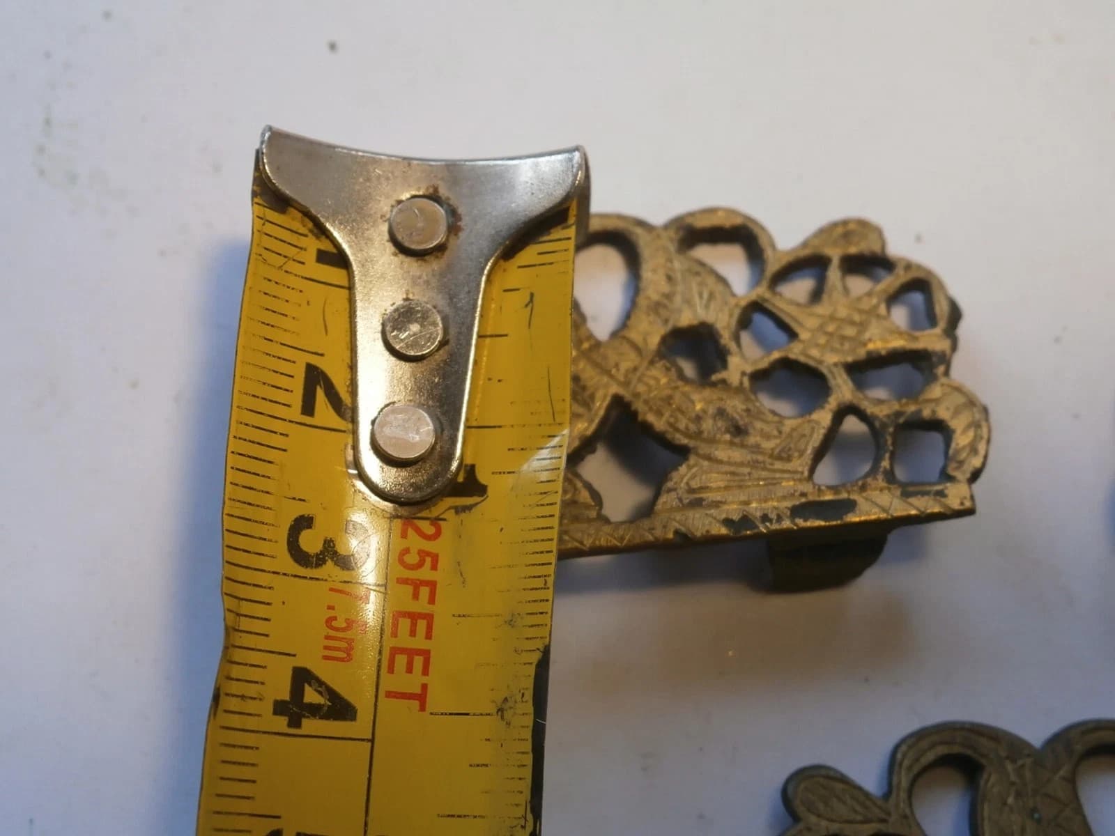 set of 3 BRASS LANTERN CLOCK FRETS no x 6