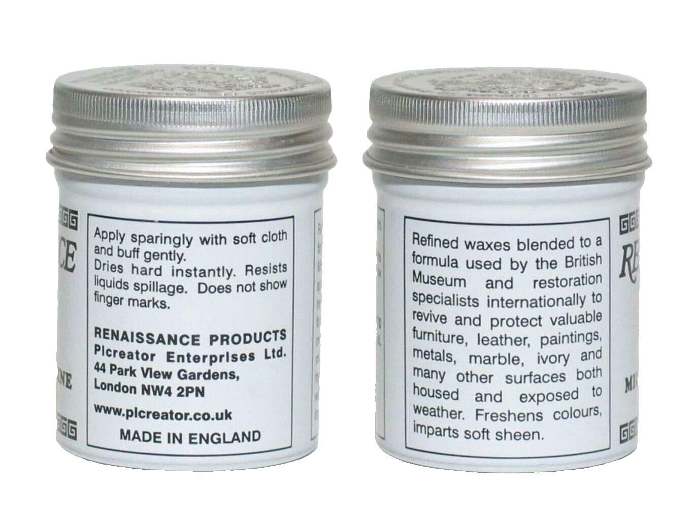 Renaissance Wax Polish, 65ml (Museum grade artefact preservation) 2