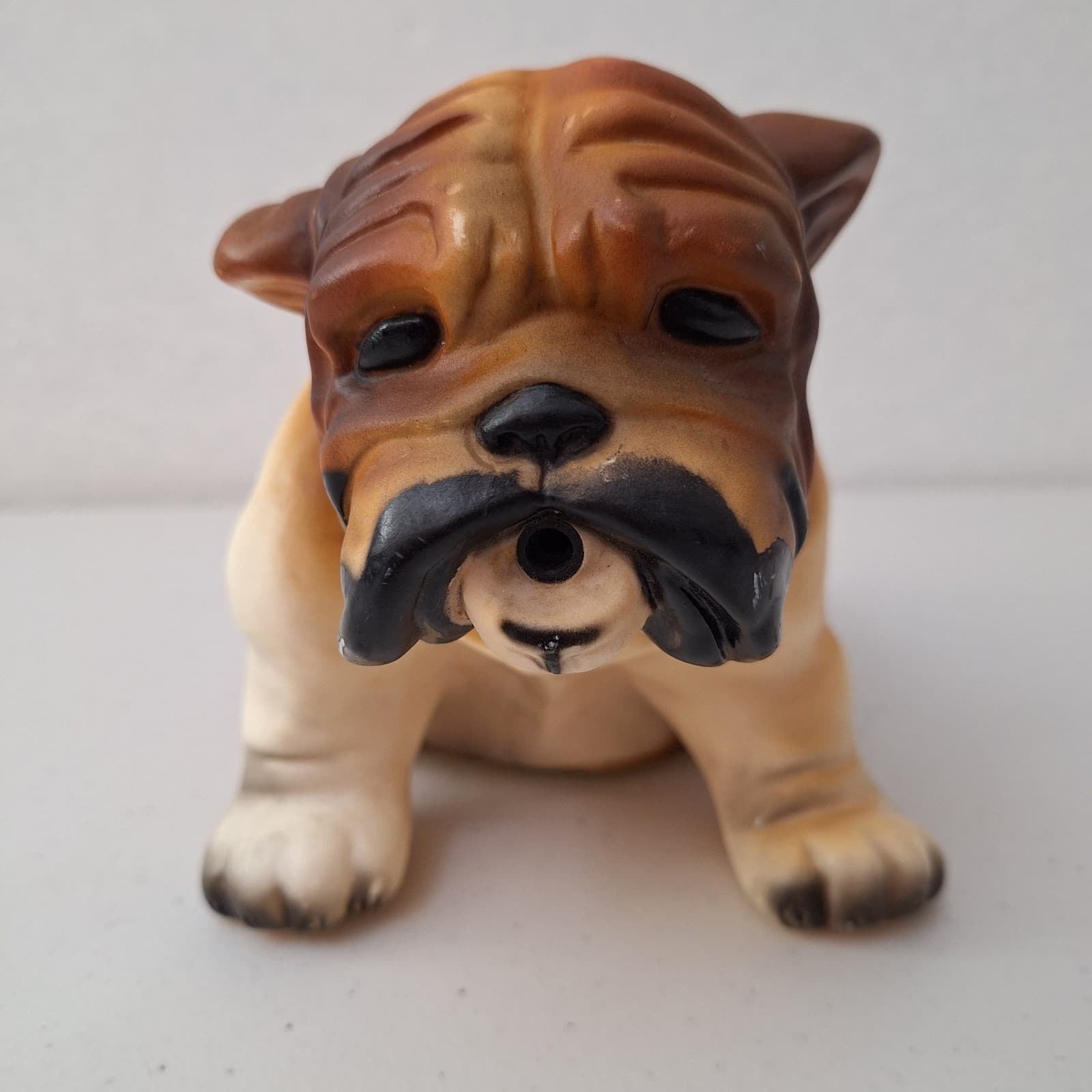 Electronic Motion Activated Sensor Battery Operated Barking GA Bulldog Figure 2