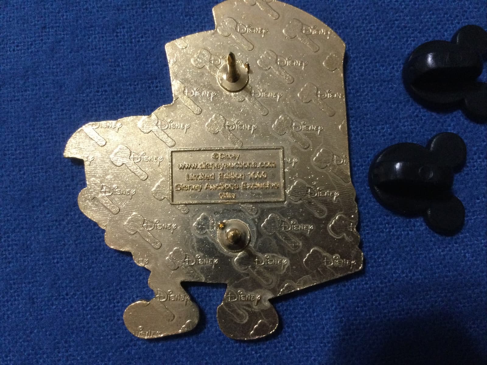 Disney Auction Pin P.I.N.S. Pinocchio Dressing Room Star & Door LE 1000 3