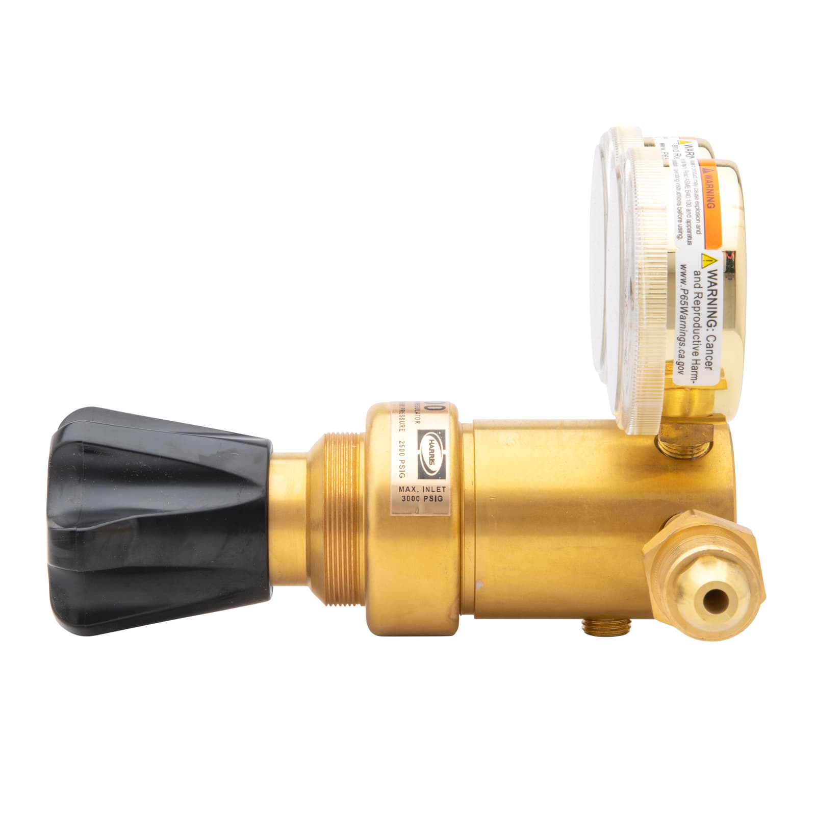 Harris 8700-800-580 Argon Helium Nitrogen Ultra High Delivery Pressure Regulator 5