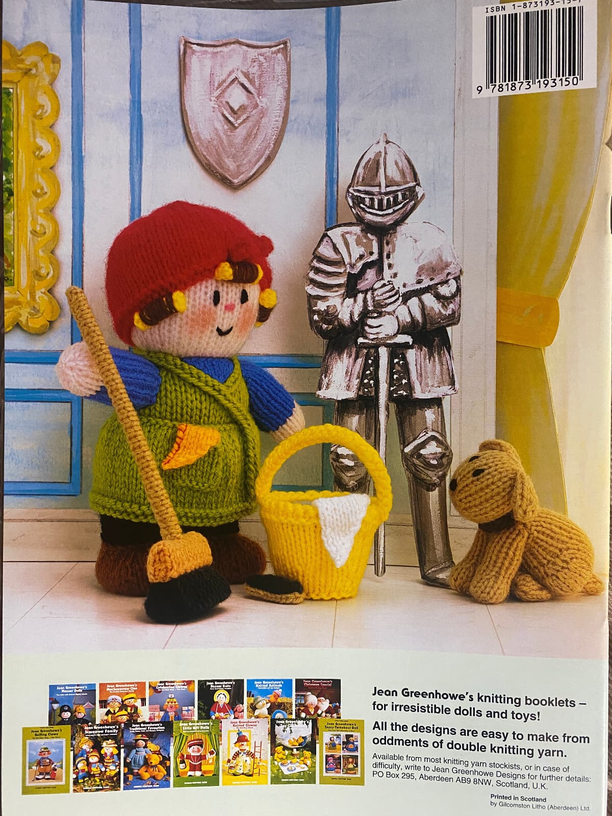 Jean Greenhowe's Knitting Pattern Booklet - LITTLE DUMPLING DOLLS (Part 1) 2