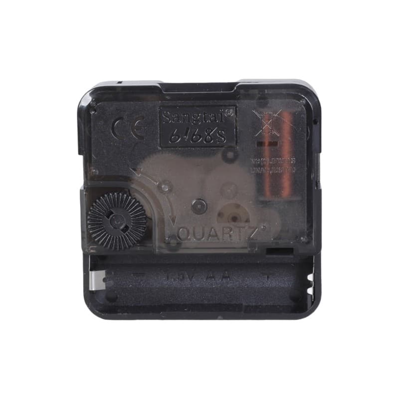 Quiet Wall Clock Movement Kits Battery Operated 0.6Inch Shaft Length Mechanism 6