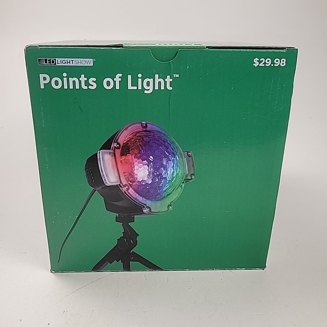 LED Lightshow Christmas Lights Projector 122 Lighting Effects Indoor/Outdoor NIB 5