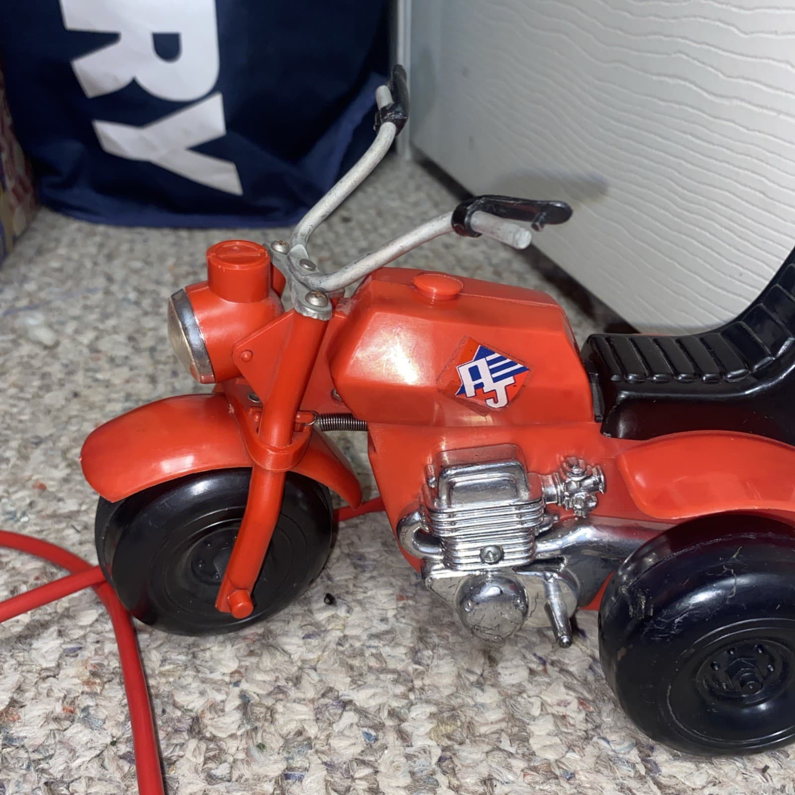 Vintage Action Jackson Scramble Cycle R/C MEGO 3 Wheeler ATC ATV Trike WORKS! 6