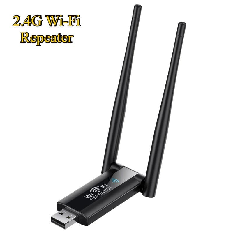 USB WiFi Network Extension Enhancer 300Mbps Wireless Repeater For Indoor Home